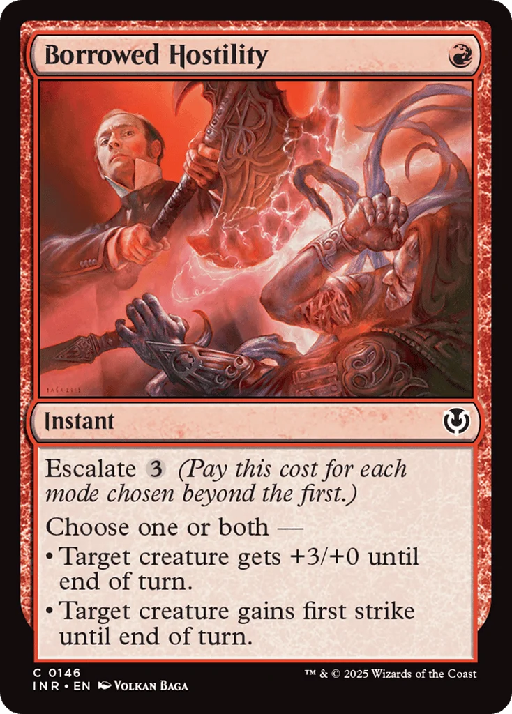 Borrowed Hostility · Innistrad Remastered