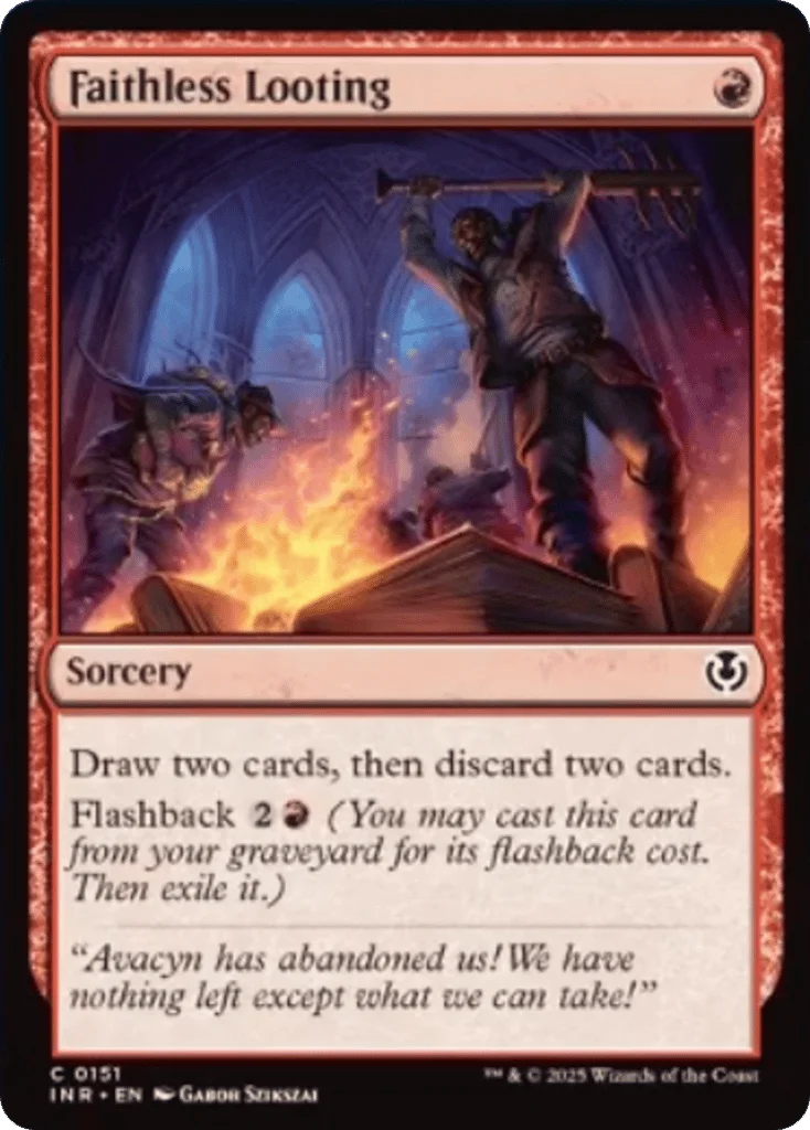 Faithless Looting · Innistrad Remastered
