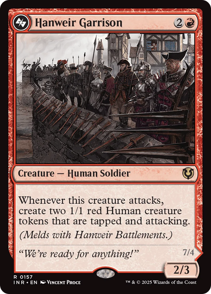 Hanweir Garrison // Hanweir, the Writhing Township · Innistrad Remastered