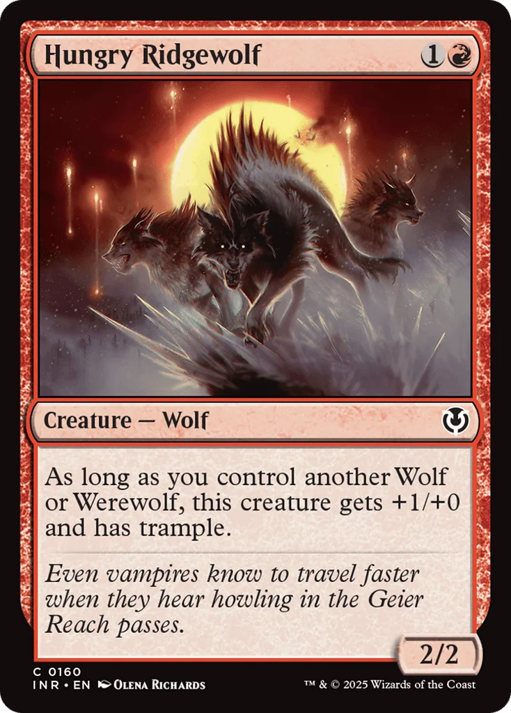 Hungry Ridgewolf · Innistrad Remastered