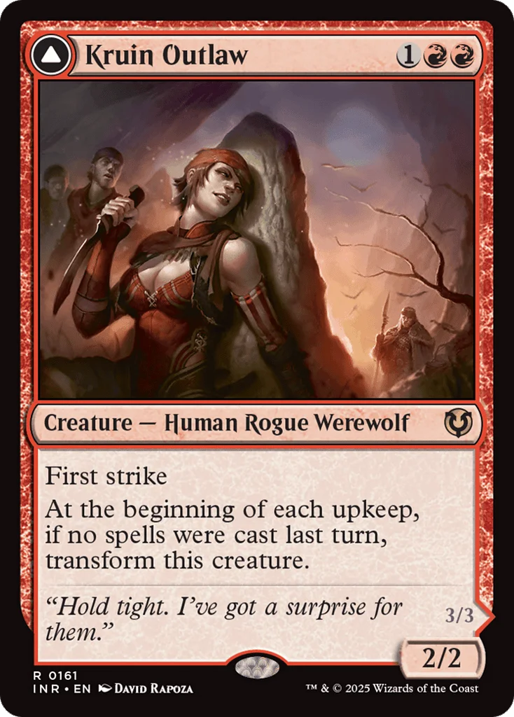 Kruin Outlaw // Terror of Kruin Pass · Innistrad Remastered