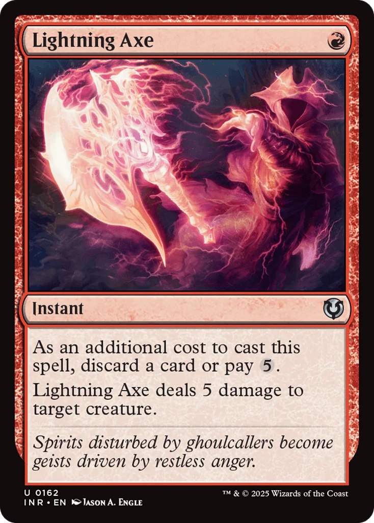 Lightning Axe · Innistrad Remastered