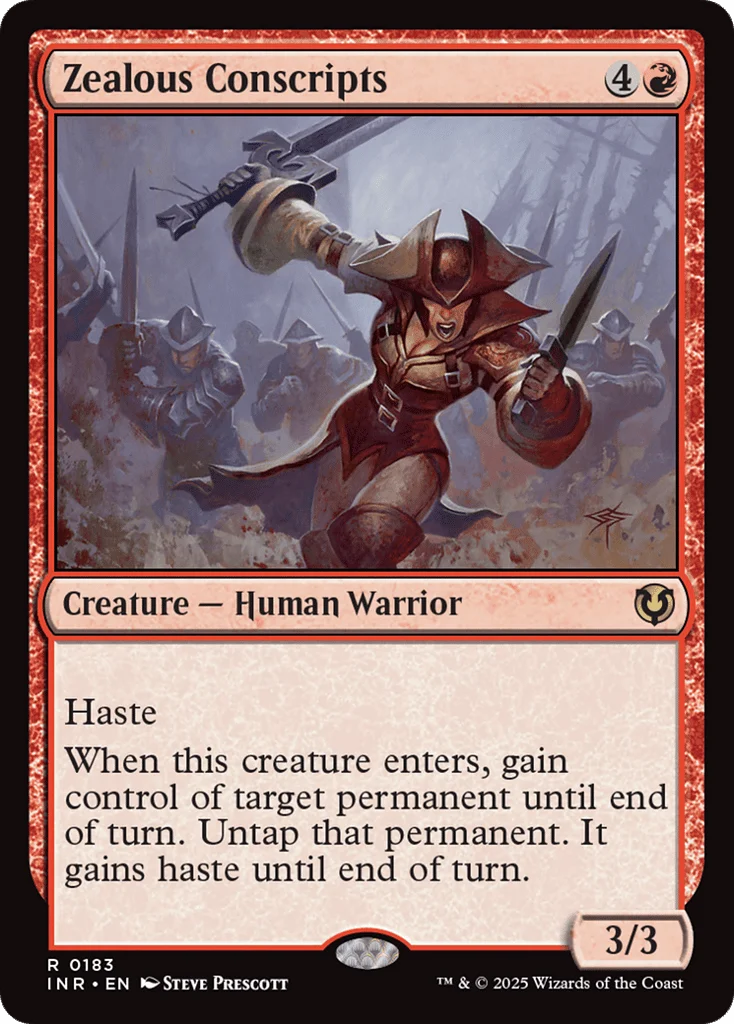 Zealous Conscripts · Innistrad Remastered