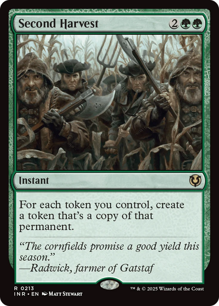 Second Harvest · Innistrad Remastered