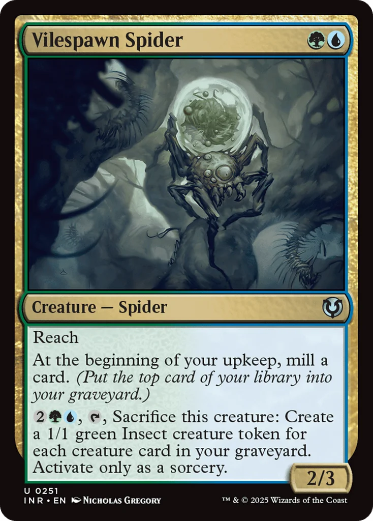 Vilespawn Spider · Innistrad Remastered