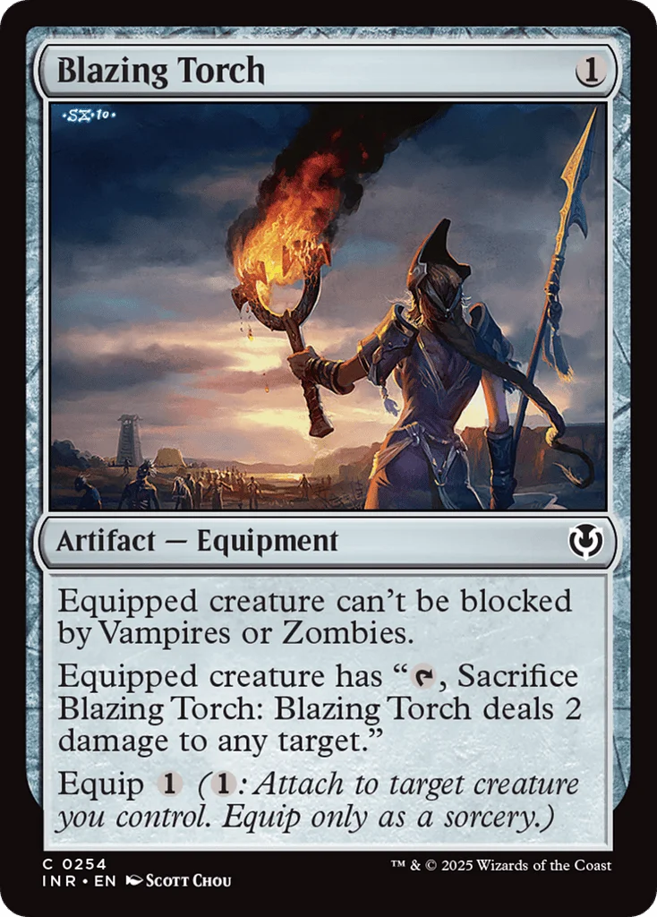 Blazing Torch · Innistrad Remastered