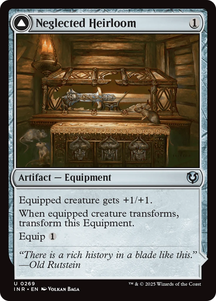 Neglected Heirloom // Ashmouth Blade · Innistrad Remastered