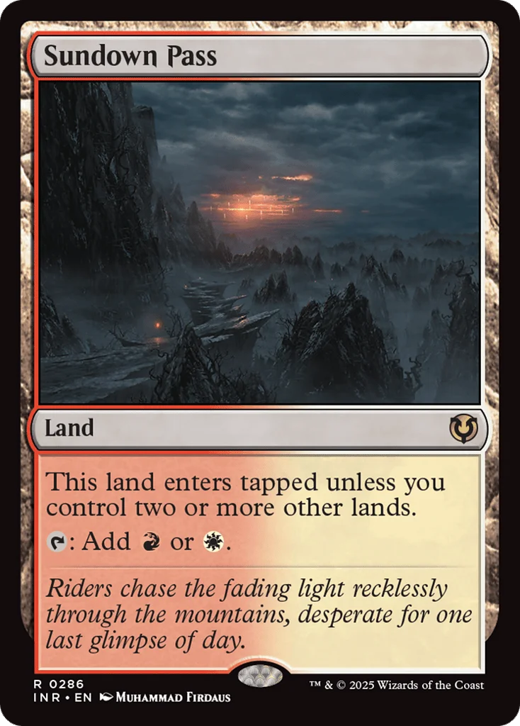 Sundown Pass · Innistrad Remastered