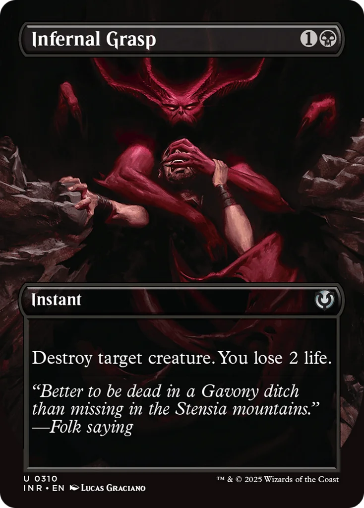 Infernal Grasp · Innistrad Remastered