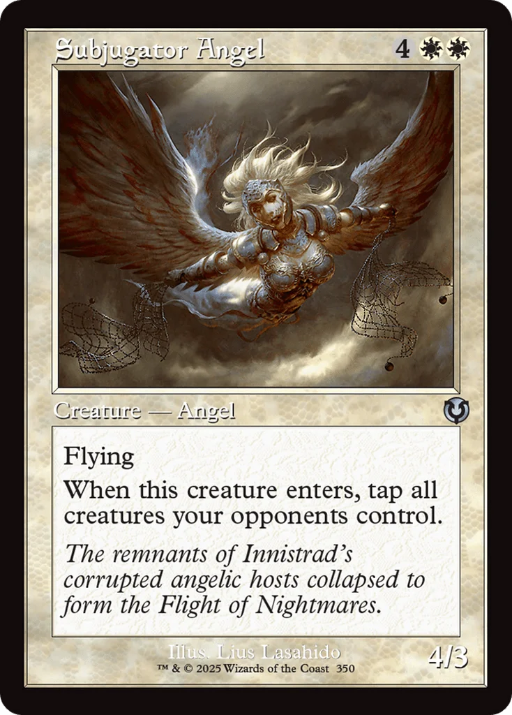 Subjugator Angel · Innistrad Remastered