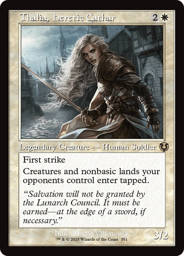 Thalia, Heretic Cathar · Innistrad Remastered