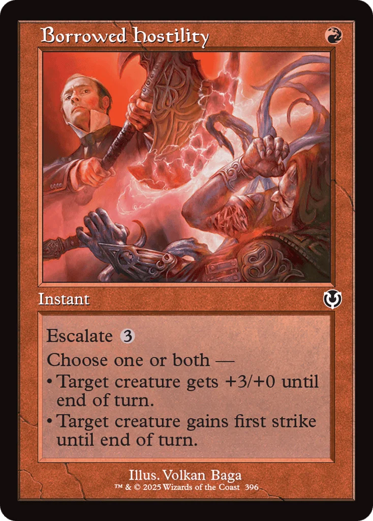 Borrowed Hostility · Innistrad Remastered