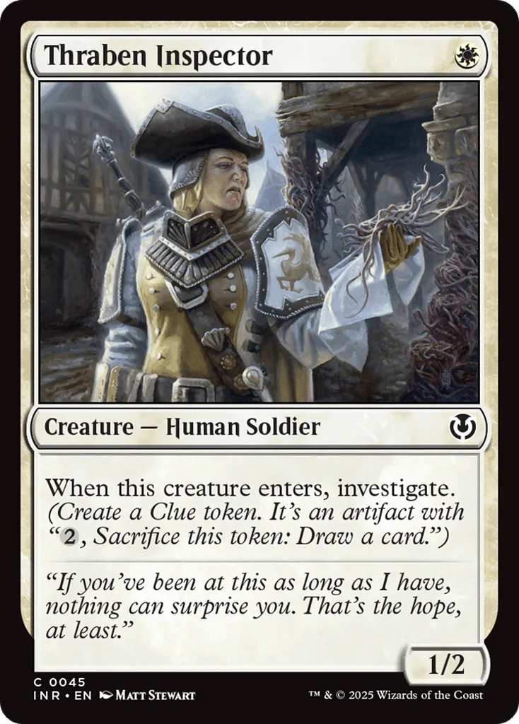 Thraben Inspector · Innistrad Remastered