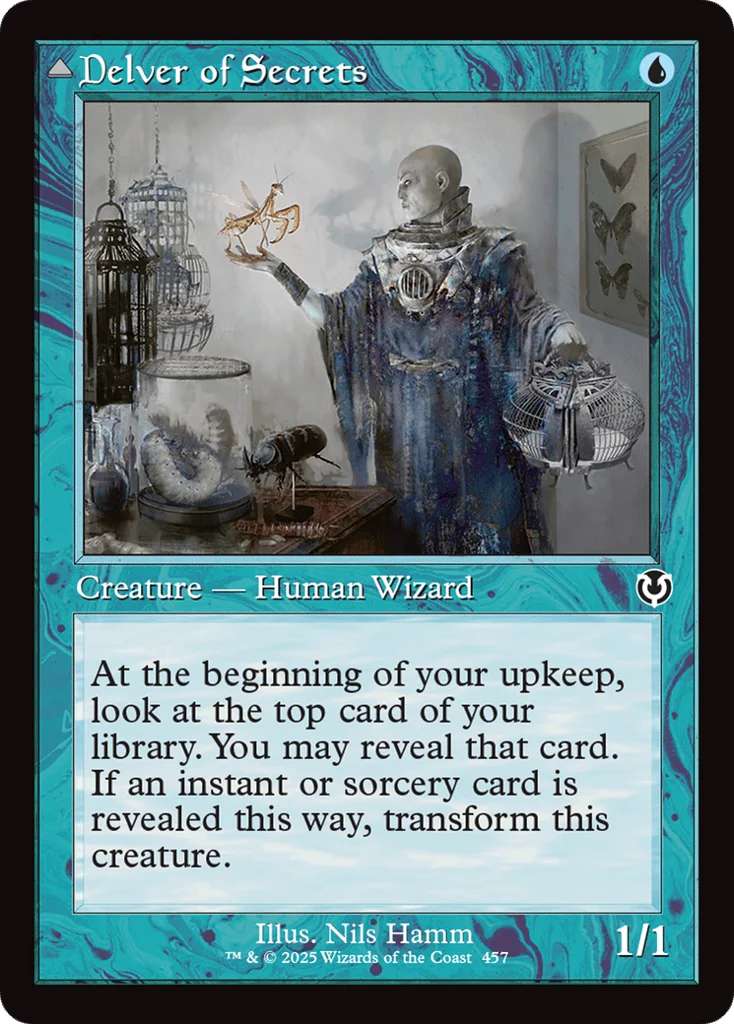 Delver of Secrets // Insectile Aberration · Innistrad Remastered