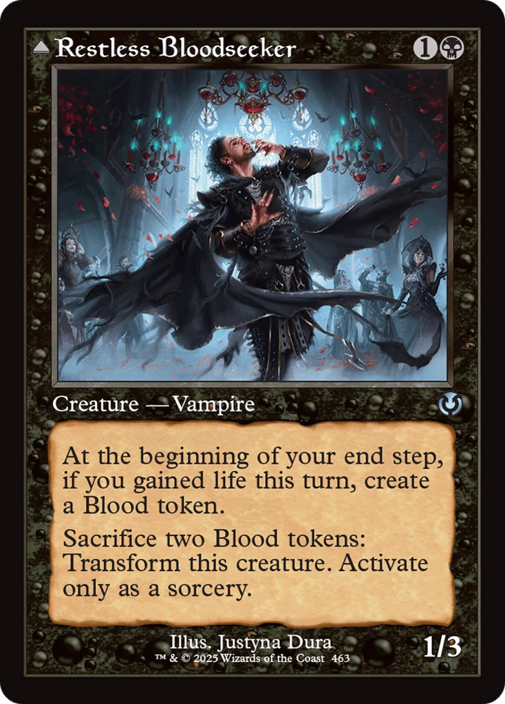 Restless Bloodseeker // Bloodsoaked Reveler · Innistrad Remastered