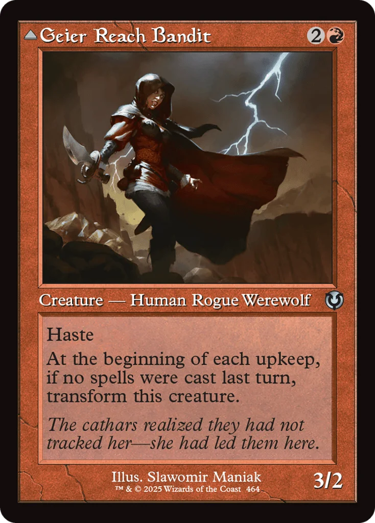 Geier Reach Bandit // Vildin-Pack Alpha · Innistrad Remastered
