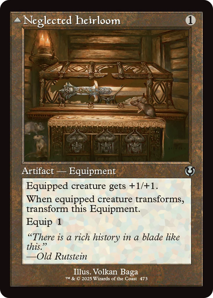 Neglected Heirloom // Ashmouth Blade · Innistrad Remastered