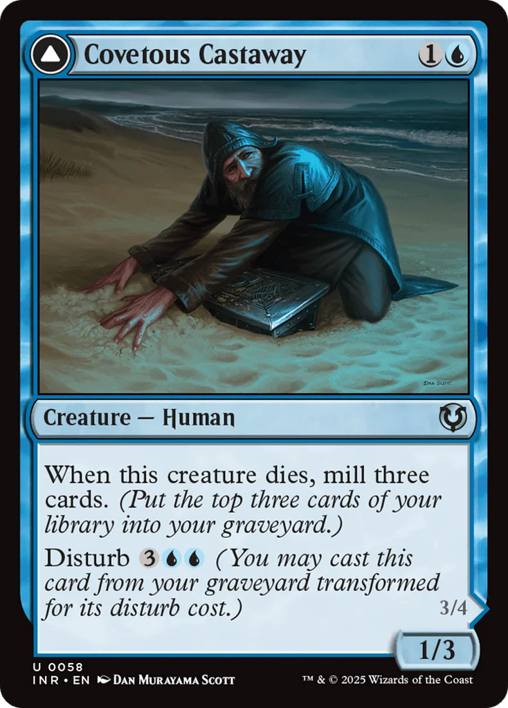 Covetous Castaway // Ghostly Castigator · Innistrad Remastered