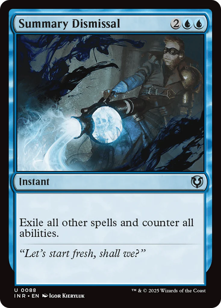 Summary Dismissal · Innistrad Remastered