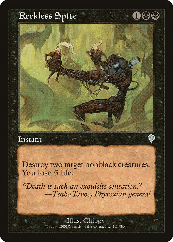 Reckless Spite · Invasion