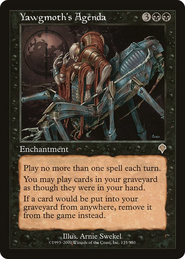 Yawgmoth's Agenda · Invasion