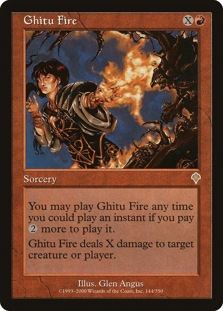 Ghitu Fire · Invasion