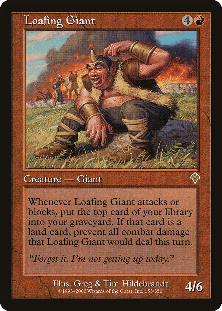 Loafing Giant · Invasion