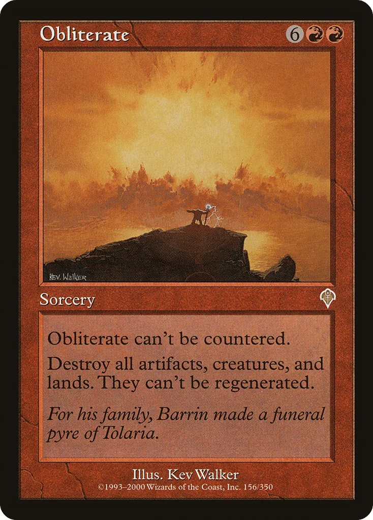 Obliterate · Invasion