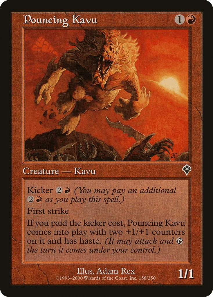 Pouncing Kavu · Invasion