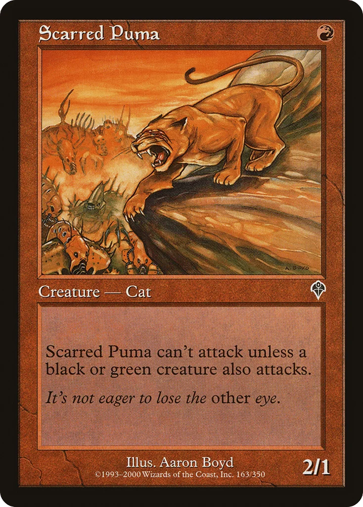 Scarred Puma · Invasion