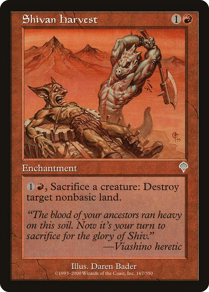 Shivan Harvest · Invasion