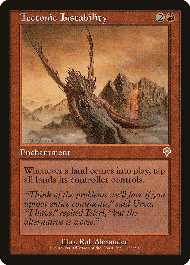 Tectonic Instability · Invasion