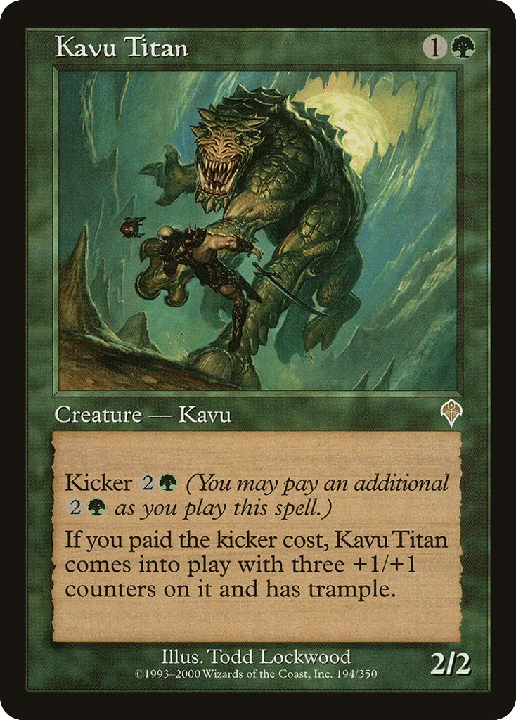 Kavu Titan · Invasion