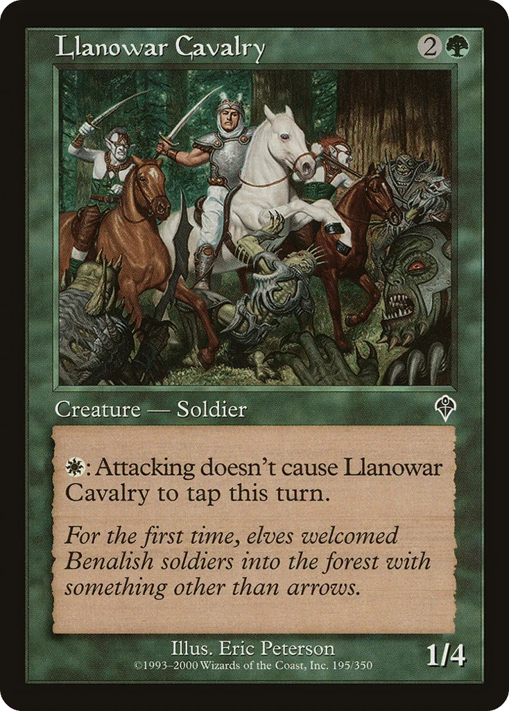 Llanowar Cavalry · Invasion