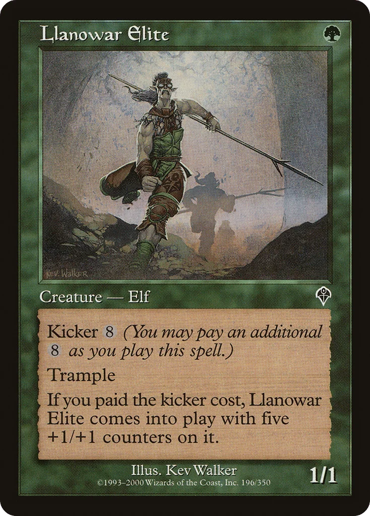 Llanowar Elite · Invasion