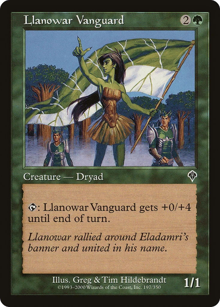 Llanowar Vanguard · Invasion