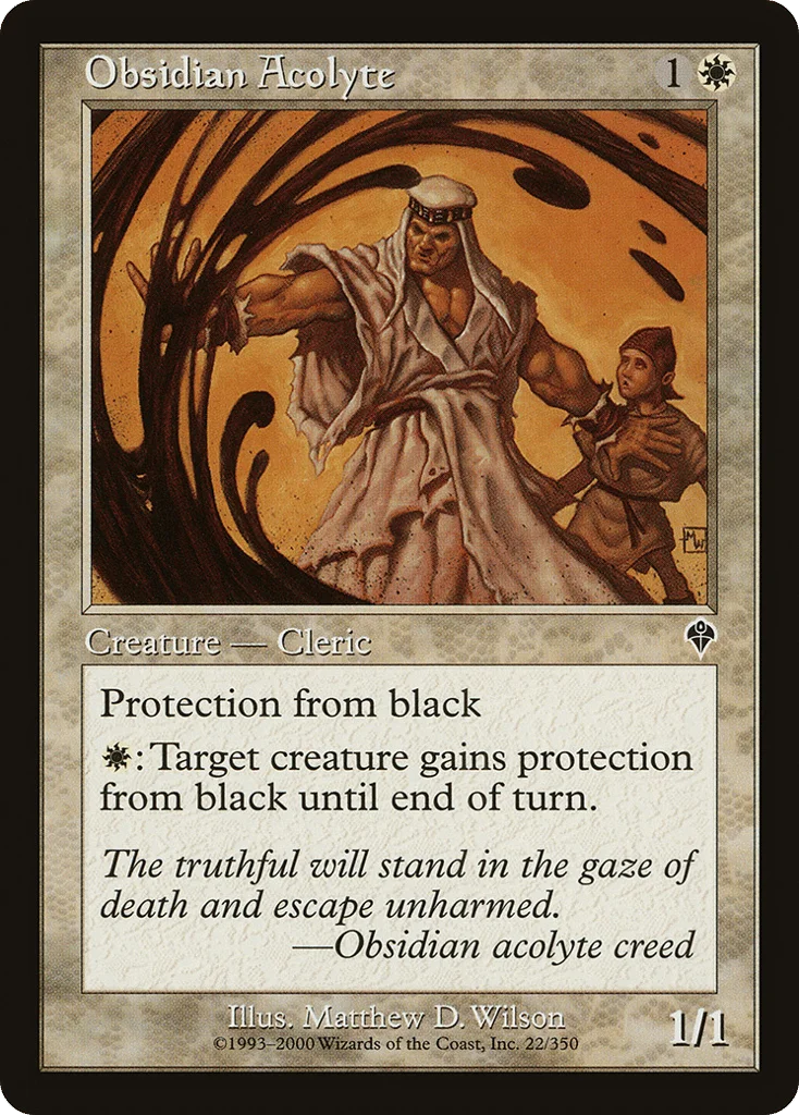 Obsidian Acolyte · Invasion