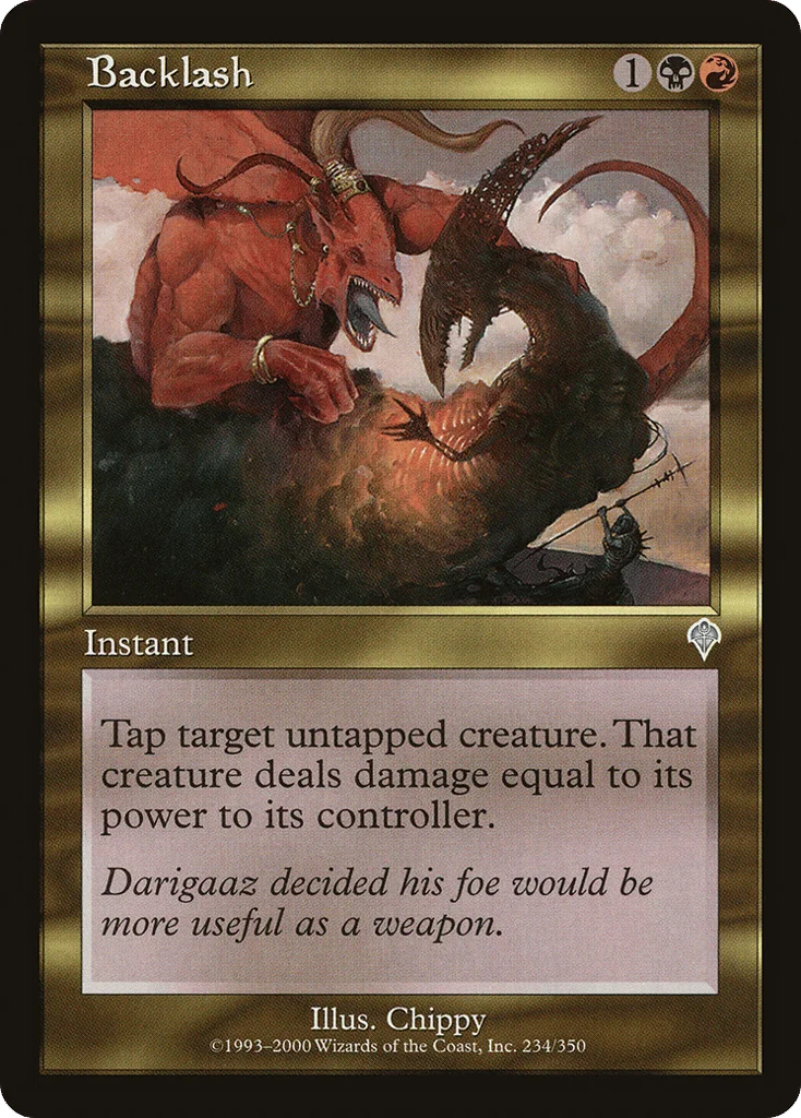 Backlash · Invasion