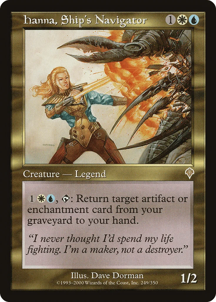 Hanna, Ship's Navigator · Invasion