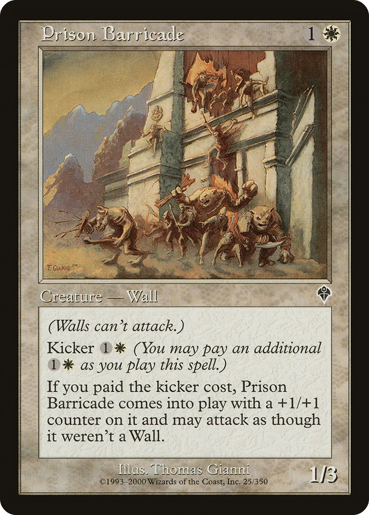 Prison Barricade · Invasion
