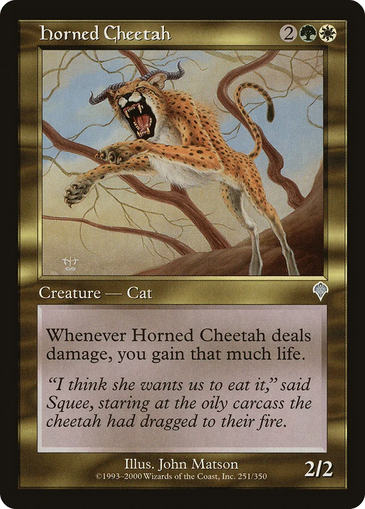 Horned Cheetah · Invasion