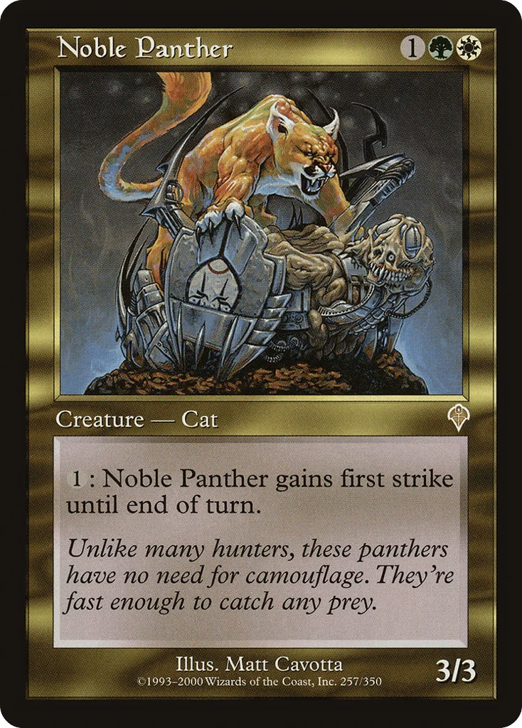 Noble Panther · Invasion
