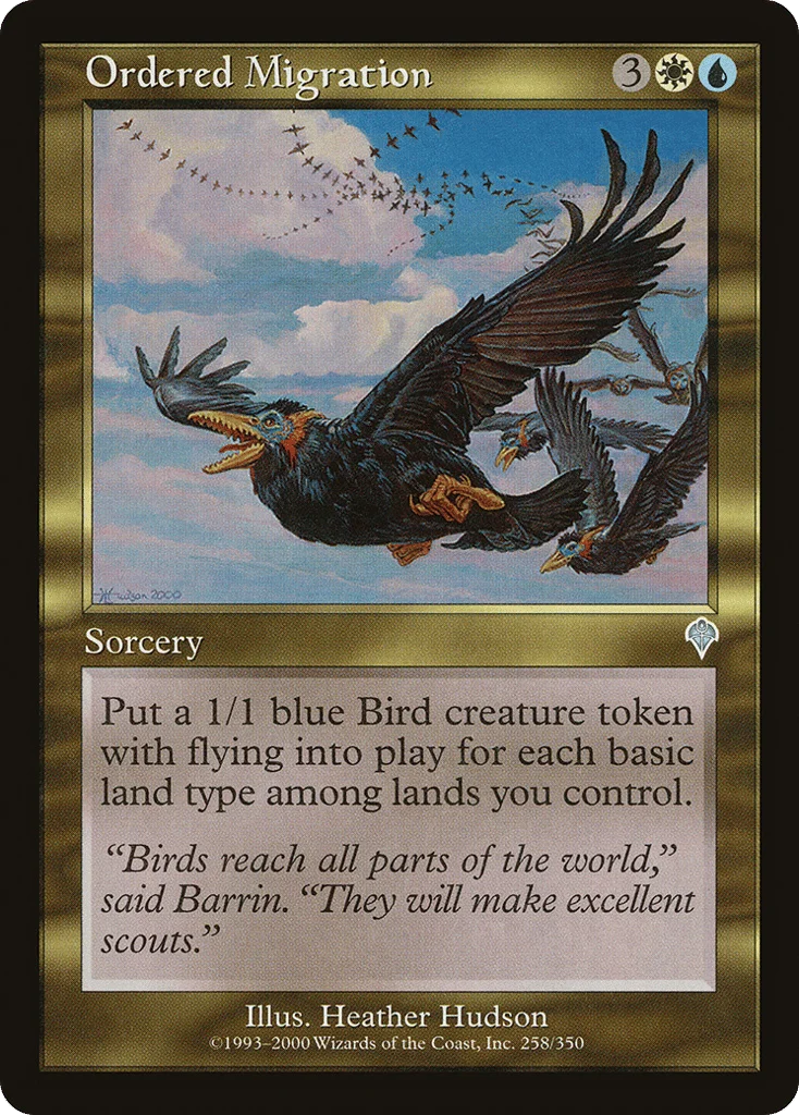 Ordered Migration · Invasion