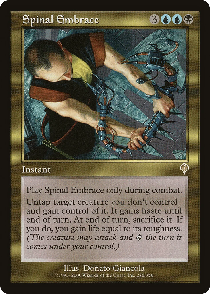 Spinal Embrace · Invasion