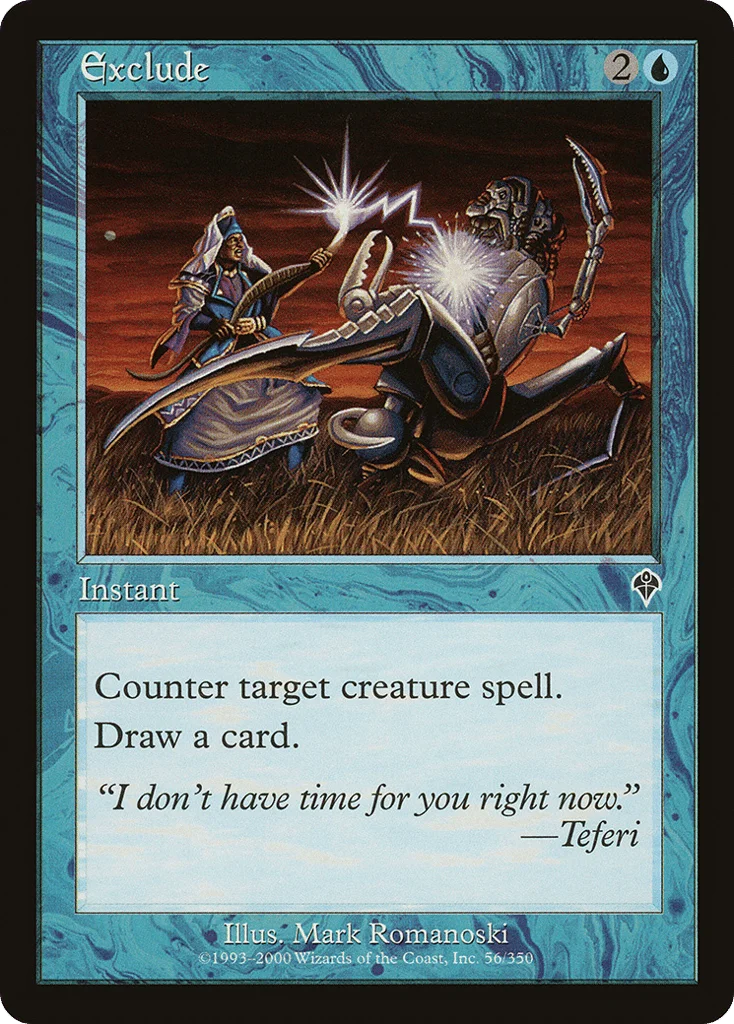 Exclude · Invasion