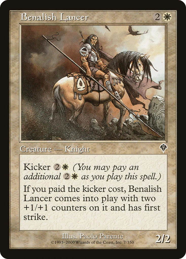 Benalish Lancer · Invasion
