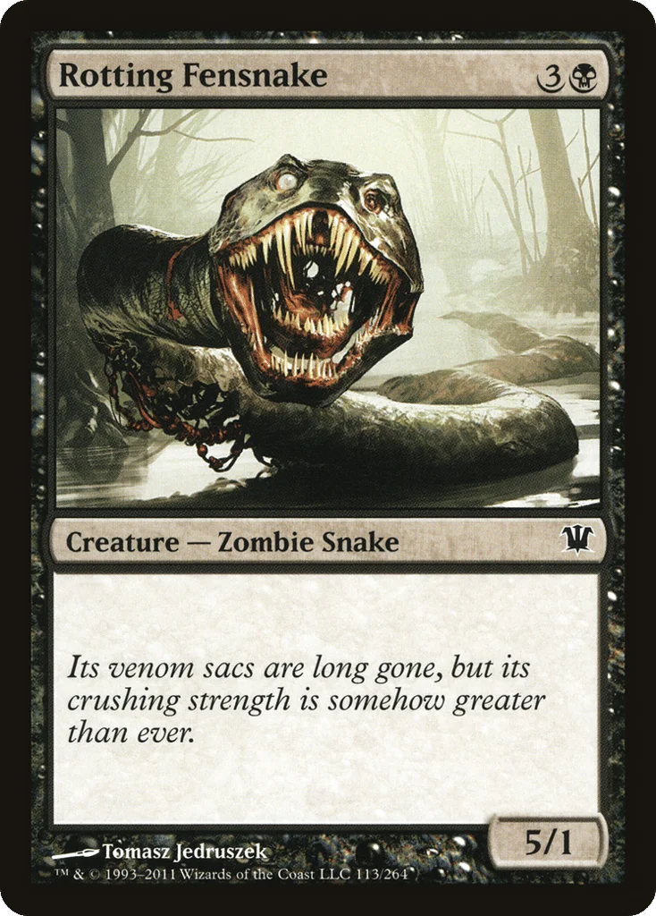 Rotting Fensnake · Innistrad