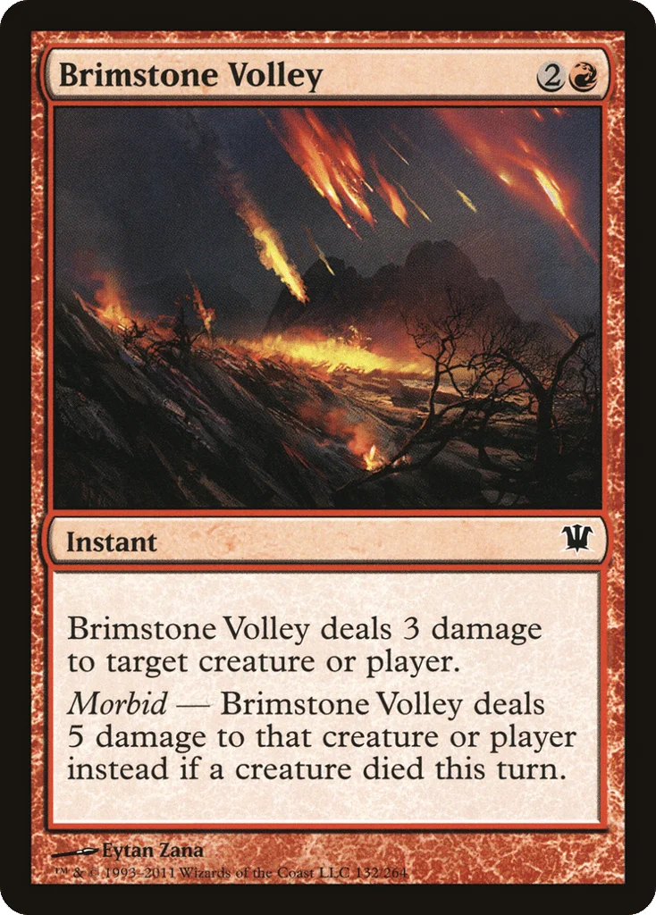 Brimstone Volley · Innistrad