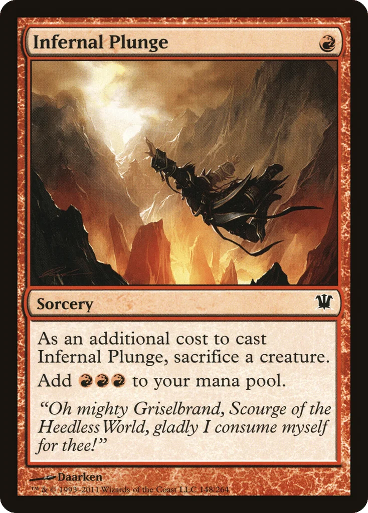 Infernal Plunge · Innistrad