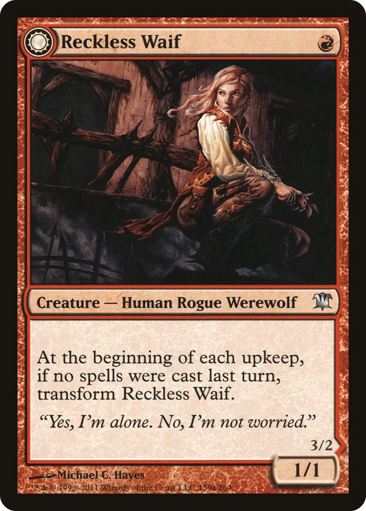 Reckless Waif // Merciless Predator · Innistrad